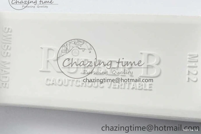 1223 FashionForward Daytona White Ceramic 5GF Best Edition White Black Dial on White Rubber Strap A 2329